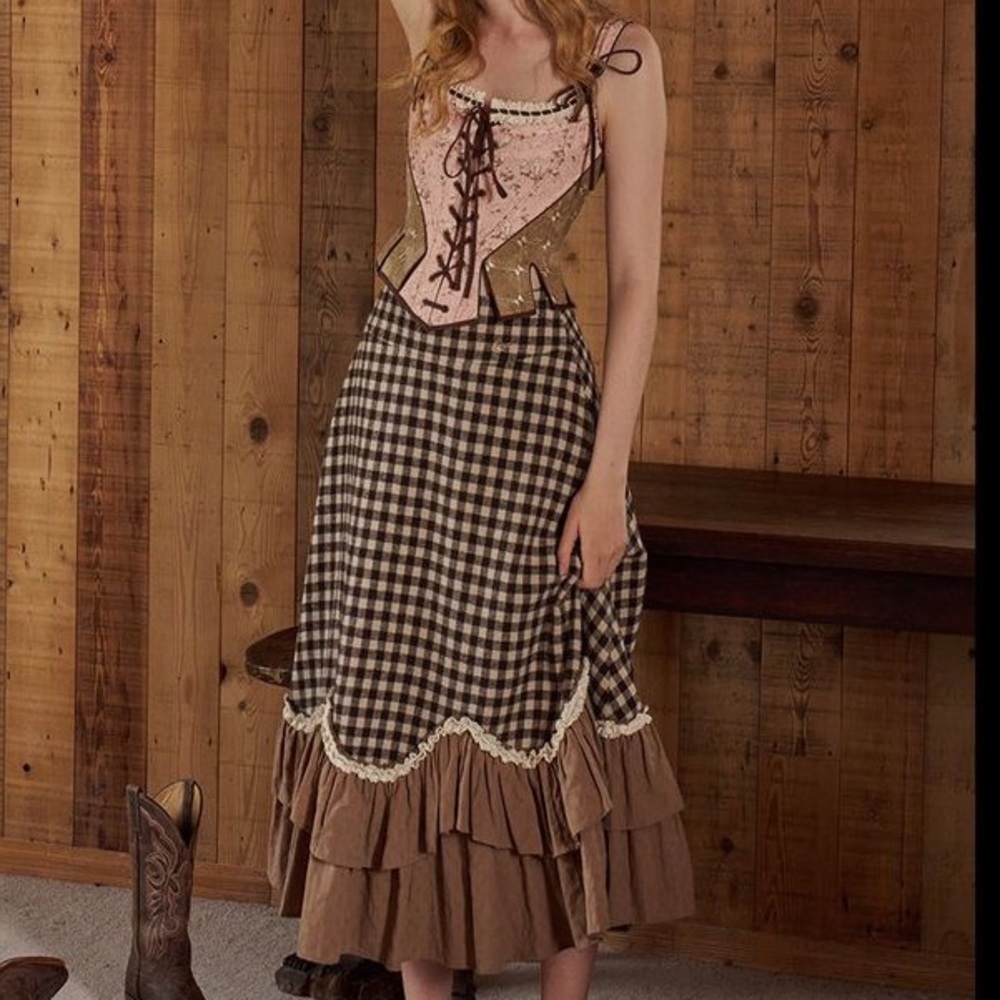 Lacemade Faun’s Afternoon Corset and Long Skirt Set